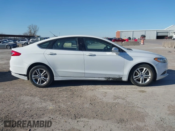 2018 Ford Fusion SE with VIN 3FA6P0H71JR262575, listed as a IAAI auction lot 41408259 with 96,624 mi miles and . Bid and sale history available at DreamBid. Image 12.