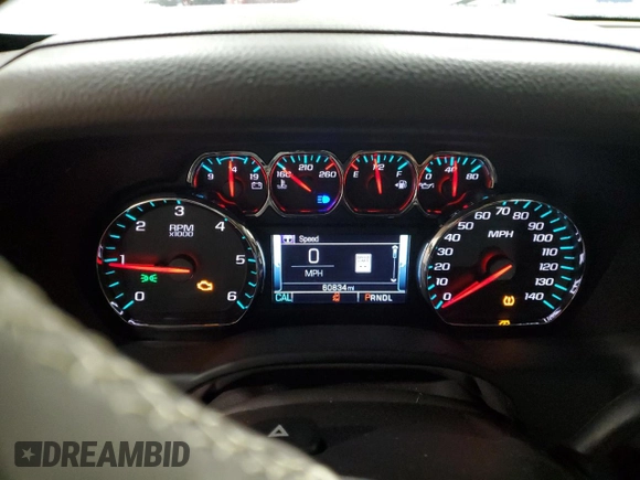 2020 GMC Yukon SLT with VIN 1GKS2BKC5LR274997, listed as a Copart auction lot 45880815 with 60,834 mi miles and Salvage Title. Bid and sale history available at carsss.com. Image 9.