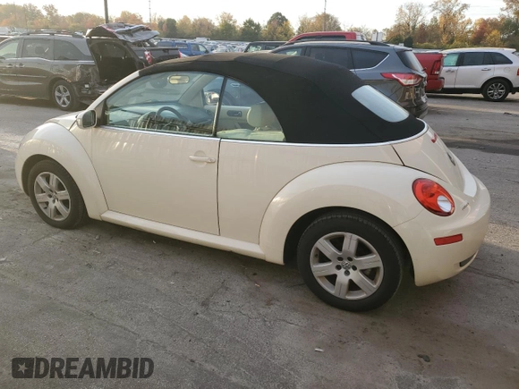 2007 Volkswagen Beetle с VIN 3VWPF31Y27M413495, выставлен на аукционе Copart как лот 77093264 с пробегом 89 640 миль миль и Списание • Salvage title. История ставок и продаж доступна на DreamBid. Изображение 2.