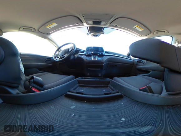 2022 Honda Odyssey EX with VIN 5FNRL6H59NB009449, listed as a IAAI auction lot 41383400 with 28,181 mi miles and . Bid and sale history available at DreamBid. Image 18.