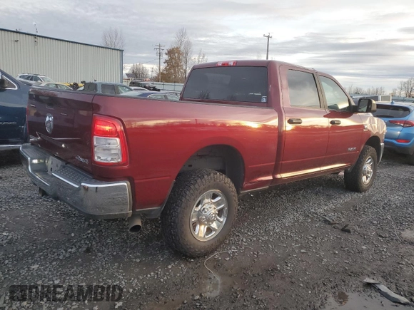 2022 Ram 2500 Big Horn with VIN 3C6UR5DL4NG263224, listed as a Copart auction lot 82410244 with 83,126 mi miles and Salvage Title. Bid and sale history available at carsss.com. Image 3.