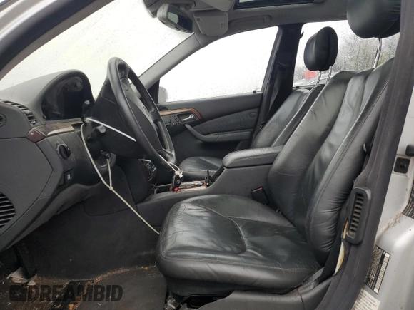2001 Mercedes-Benz S-Class with VIN WDBNG75J11A191756, listed as a Copart auction lot 86551024 with 0 mi miles and Clean Title. Bid and sale history available at carsss.com. Image 7.