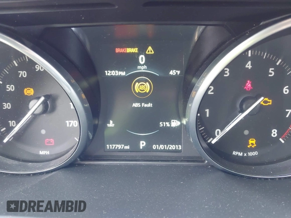 2016 Land Rover Range Rover Sport V6 HSE with VIN SALWR2VF8GA575050, listed as a IAAI auction lot 41892682 with 117,797 mi miles. Bid and sale history available at carsss.com. Image 7.