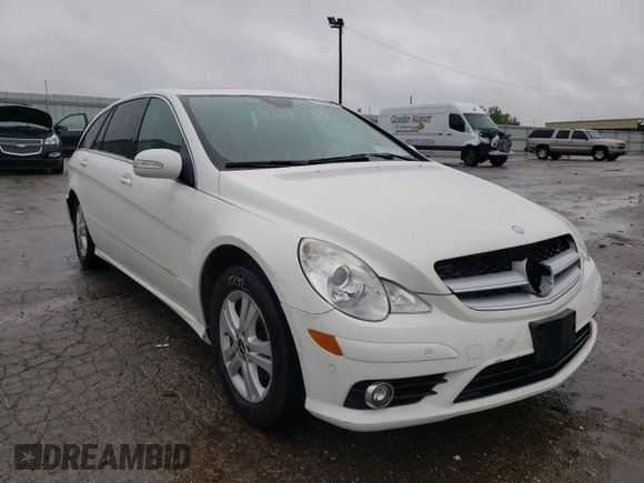 2008 Mercedes-Benz R 3.0L with VIN 4JGCB22E48A077158, listed as a Copart auction lot 44924135 with 143,353 mi miles and Non Repairable. Bid and sale history available at carsss.com. Image 1.