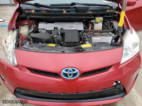 2012 Toyota Prius One with VIN JTDKN3DU5C1549281, listed as a Copart auction lot 44014415 with 0 mi miles and Salvage Title. Bid and sale history available at carsss.com. Image 13.