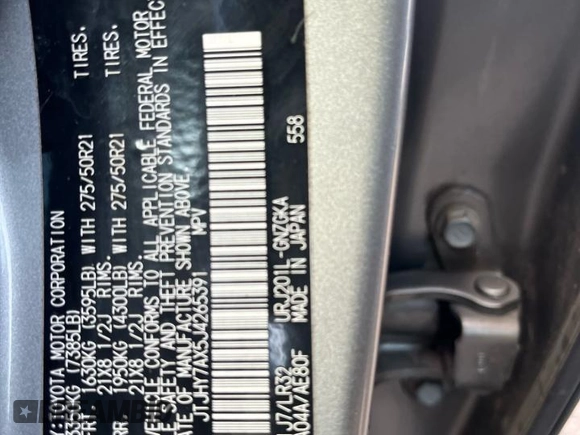 2018 Lexus LX 570 с VIN JTJHY7AX5J4265391, выставлен на аукционе Copart как лот 49247385 с пробегом 261 757 миль миль и Чистый • Clean title. История ставок и продаж доступна на DreamBid. Изображение 10.