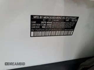 2023 Mercedes-Benz GLA 250 z VIN W1N4N4GB2PJ490245, wystawiony jako Copart lot #51284765 z przebiegiem 26 434 mil mil oraz Szkoda całkowita • Salvage title. Historia ofert i sprzedaży dostępna na DreamBid. Obrazek 15.