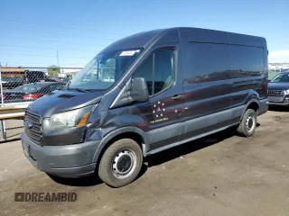 2016 Ford Transit Cargo with VIN 1FTYR2CG4GKA83525, listed as a Copart auction lot 71000404 with 75,150 mi miles and Salvage Title. Bid and sale history available at DreamBid. Image 1.