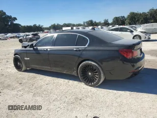 2015 BMW 7 Series 740Li xDrive with VIN WBAYF4C50FD874041, listed as a Copart auction lot 81666074 with 156,802 mi miles and Salvage Title. Bid and sale history available at carsss.com. Image 2.