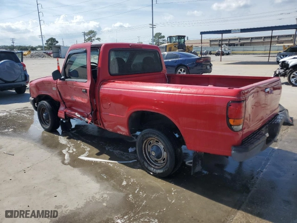 1997 Mazda B-Series 2WD Truck with VIN 4F4CR12A3VTM13493, listed as a Copart auction lot 72641844 with 185,369 mi miles and Salvage Title. Bid and sale history available at carsss.com. Image 2.