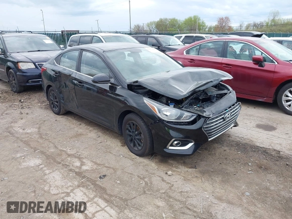 2019 Hyundai Accent SE with VIN 3KPC24A34KE060798, listed as a IAAI auction lot 42117484 with 102,601 mi miles and . Bid and sale history available at carsss.com. Image 1.