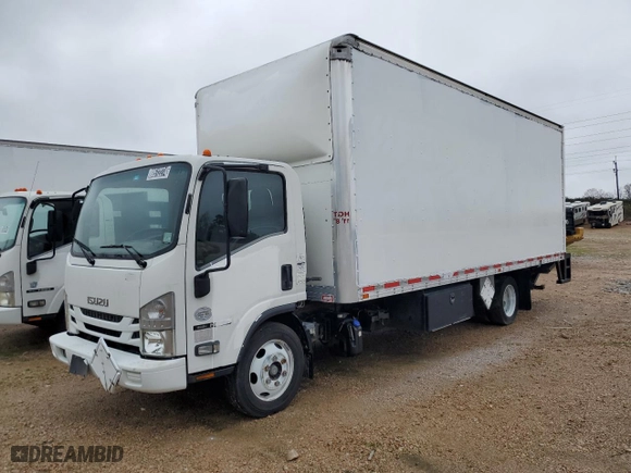 2017 Isuzu NRR DSL REG AT IBT PWL with VIN JALE5W162H7300847, listed as a Copart auction lot 80512274 with 209,260 mi miles and Clean Title. Bid and sale history available at carsss.com. Image 1.