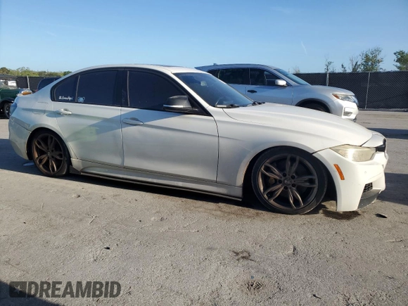 2013 BMW 3 Series 335i with VIN WBA3A9C52DF475171, listed as a Copart auction lot 51878225 with 186,381 mi miles and Clean Title. Bid and sale history available at carsss.com. Image 4.