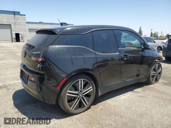 2017 BMW i3 with VIN WBY1Z8C32HV892635, listed as a Copart auction lot 57505265 with 93,399 mi miles and Salvage title. Bid and sale history available at DreamBid. Image 3.