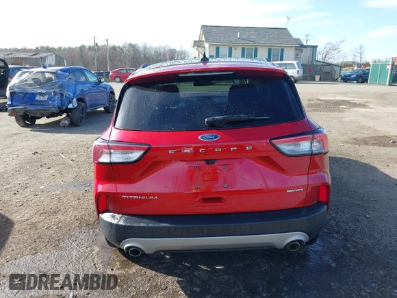2021 Ford Escape Titanium with VIN 1FMCU9J9XMUA70800, listed as a IAAI auction lot 41717946 with Not Provided miles and . Bid and sale history available at carsss.com. Image 15.