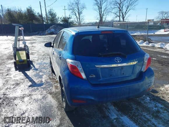 2013 Toyota Yaris L with VIN JTDKTUD32DD545255, listed as a IAAI auction lot 41356657 with 170,692 mi miles. Bid and sale history available at carsss.com. Image 3.