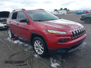 2016 Jeep Cherokee Sport z VIN 1C4PJLAB9GW302925, wystawiony jako IAAI lot #42206944 z przebiegiem 133 950 mil mil oraz . Historia ofert i sprzedaży dostępna na DreamBid. Obrazek 1.
