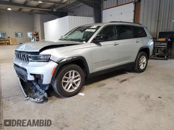 2023 Jeep Grand Cherokee Laredo with VIN 1C4RJKAG2P8852406, listed as a Copart auction lot 55753025 with 10,350 mi miles and Salvage title. Bid and sale history available at DreamBid. Image 1.