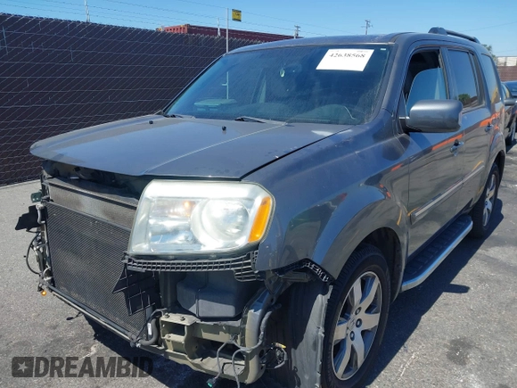 2013 Honda Pilot Touring with VIN 5FNYF3H94DB024069, listed as a IAAI auction lot 42638568 with 190,326 mi miles and . Bid and sale history available at DreamBid. Image 2.
