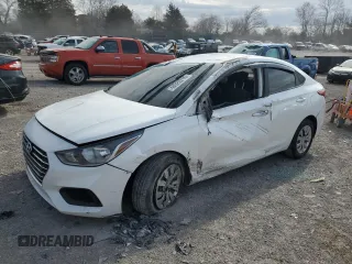 2022 Hyundai Accent SE with VIN 3KPC24A67NE183381, listed as a Copart auction lot 48920215 with 68,657 mi miles and Salvage Title. Bid and sale history available at carsss.com. Image 1.
