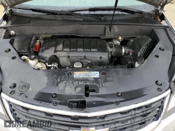 2017 Chevrolet Traverse LS with VIN 1GNKRFED6HJ353661, listed as a Copart auction lot 49621185 with 140,971 mi miles and Clean Title. Bid and sale history available at carsss.com. Image 12.