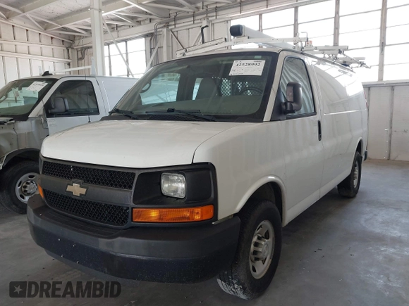 2015 Chevrolet Express Cargo with VIN 1GCWGFCF9F1277631, listed as a IAAI auction lot 42528992 with 243,209 mi miles and . Bid and sale history available at DreamBid. Image 17.