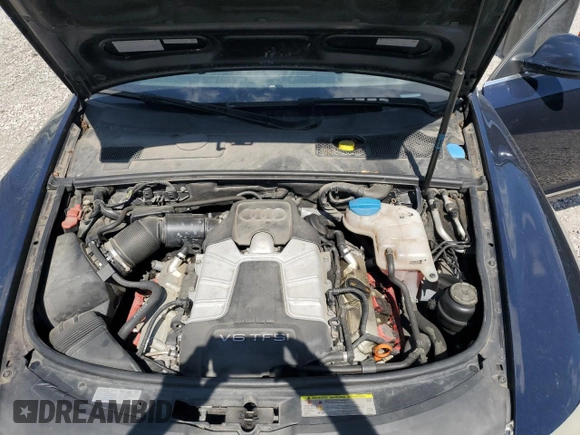 2011 Audi A6 Prestige with VIN WAUKGAFB1BN043249, listed as a Copart auction lot 53138405 with 133,230 mi miles and Salvage title. Bid and sale history available at DreamBid. Image 11.