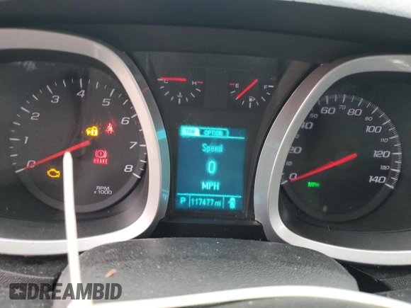 2016 Chevrolet Equinox LTZ with VIN 2GNFLGEK7G6269965, listed as a Copart auction lot 44884795 with 117,477 mi miles and Salvage Title. Bid and sale history available at carsss.com. Image 9.