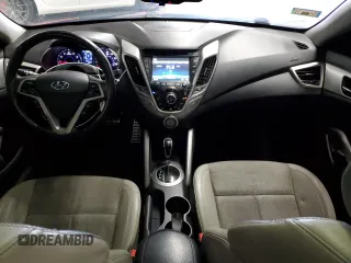 2013 Hyundai Veloster w/Black Int with VIN KMHTC6AD1DU130078, listed as a Copart auction lot 64763895 with 198,833 mi miles and Clean title. Bid and sale history available at DreamBid. Image 8.