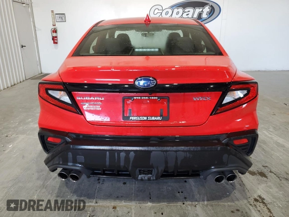 2022 Subaru WRX z VIN JF1VBAB67N8015407, wystawiony jako Copart lot #85027884 z przebiegiem 26 991 mil mil oraz Szkody całkowita. Historia ofert i sprzedaży dostępna na DreamBid. Obrazek 6.