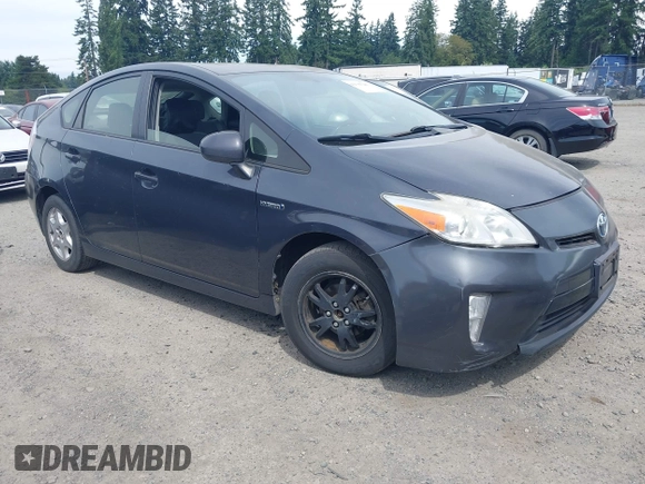 2014 Toyota Prius Four with VIN JTDKN3DUXE0361915, listed as a IAAI auction lot 42785286 with 303,354 mi miles and . Bid and sale history available at DreamBid. Image 1.