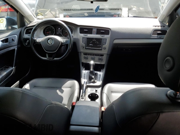 2016 Volkswagen Golf SportWagen TSI S with VIN 3VWC17AU0GM521731, listed as a Copart auction lot 63561814 with 106,812 mi miles and Salvage Title. Bid and sale history available at carsss.com. Image 8.