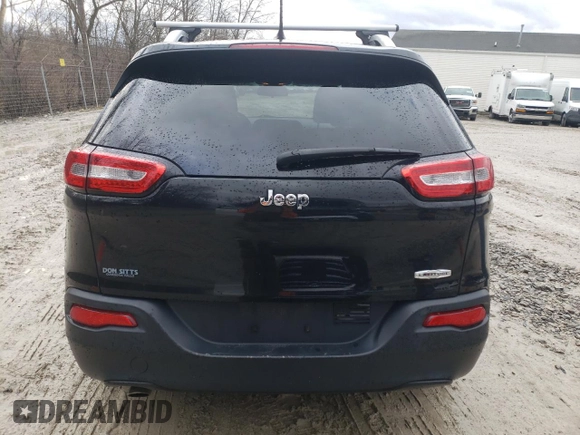 2014 Jeep Cherokee Latitude with VIN 1C4PJLCB4EW298891, listed as a Copart auction lot 47352405 with 125,648 mi miles and Salvage Title. Bid and sale history available at carsss.com. Image 6.