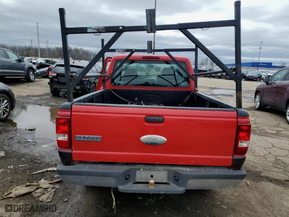 2006 Ford Ranger XL with VIN 1FTYR14U46PA73173, listed as a Copart auction lot 51444325 with 126586 miles and Clean Title. Bid and sale history available at carsss.com. Image 6.