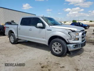 2017 Ford F-150 XL with VIN 1FTEW1EG1HKE48733, listed as a Copart auction lot 61860995 with 180,898 mi miles and Salvage title. Bid and sale history available at DreamBid. Image 4.