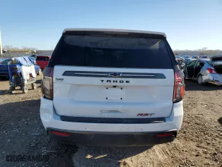 2022 Chevrolet Tahoe RST with VIN 1GNSKRKD8NR295866, listed as a Copart auction lot 84434054 with 51,058 mi miles and Salvage Title. Bid and sale history available at carsss.com. Image 6.
