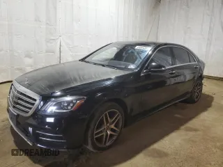 2019 Mercedes-Benz S 560 with VIN WDDUG8GB3KA432779, listed as a Copart auction lot 44884365 with 73,498 mi miles and Salvage Title. Bid and sale history available at DreamBid. Image 1.