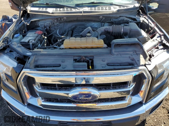 2015 Ford F-150 XLT with VIN 1FTEW1EF4FKD57184, listed as a Copart auction lot 49536075 with 75,767 mi miles and Salvage Title. Bid and sale history available at DreamBid. Image 11.