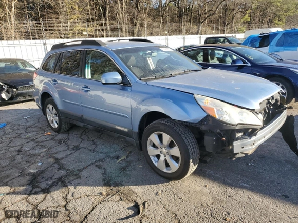 2011 Subaru Outback 2.5i Prem AWP/HK Aud with VIN 4S4BRBFC3B3343412, listed as a Copart auction lot 88499275 with 0 mi miles and Salvage Title. Bid and sale history available at carsss.com. Image 4.