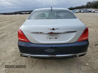 2018 Genesis G90 Premium with VIN KMHG34JA3JU047470, listed as a Copart auction lot 44661694 with Not Provided miles and . Bid and sale history available at carsss.com. Image 6.