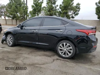 2022 Hyundai Accent Limited with VIN 3KPC34A69NE169785, listed as a Copart auction lot 74907834 with 42,779 mi miles and Clean Title. Bid and sale history available at carsss.com. Image 2.