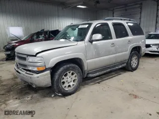 2005 Chevrolet Tahoe Z71 with VIN 1GNEK13T45R165507, listed as a Copart auction lot 45603655 with 203,587 mi miles and Non Repairable. Bid and sale history available at carsss.com. Image 1.