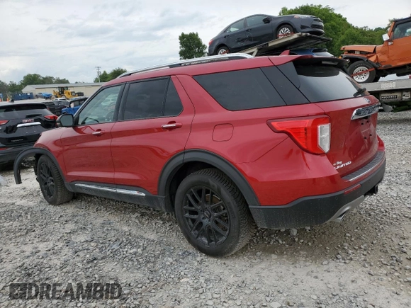 2020 Ford Explorer Limited with VIN 1FMSK8FH5LGA24543, listed as a Copart auction lot 59486855 with 47,530 mi miles and Salvage title. Bid and sale history available at DreamBid. Image 2.