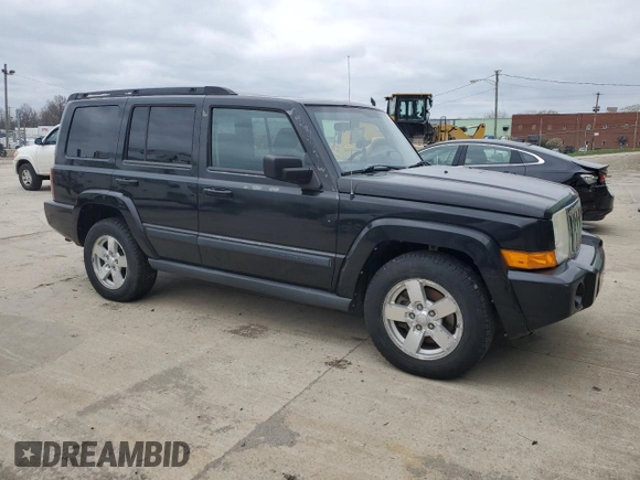 2007 Jeep Commander Sport z VIN 1J8HG48K97C527502, wystawiony jako Copart lot #52362625 z przebiegiem 156 639 mil mil oraz Czysty tytuł • Clean title. Historia ofert i sprzedaży dostępna na DreamBid. Obrazek 4.