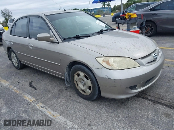 2005 Honda Civic z VIN JHMES96605S019996, wystawiony jako IAAI lot #41415953 z przebiegiem 174 554 mil mil oraz . Historia ofert i sprzedaży dostępna na DreamBid. Obrazek 6.