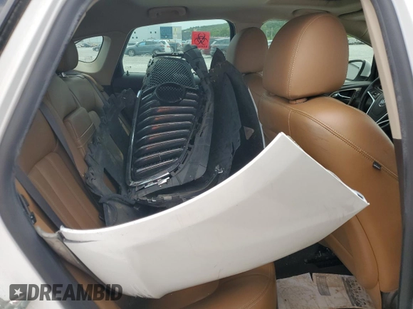 2013 Buick Verano Group with VIN 1G4PS5SK4D4115523, listed as a Copart auction lot 57321675 with 130,735 mi miles and Salvage title. Bid and sale history available at DreamBid. Image 10.