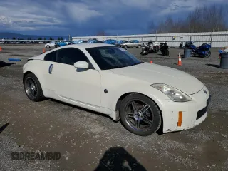 2006 Nissan 350Z Touring with VIN JN1AZ34D66M303653, listed as a Copart auction lot 50807665 with 144,010 mi miles and Salvage Title. Bid and sale history available at carsss.com. Image 4.