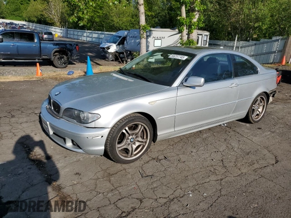 2005 BMW 3 Series 330Ci z VIN WBABD53495PD99191, wystawiony jako Copart lot #55237745 z przebiegiem 142 215 mil mil oraz Szkoda całkowita • Salvage title. Historia ofert i sprzedaży dostępna na DreamBid. Obrazek 1.