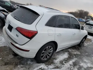 2015 Audi Q5 Premium with VIN WA1CFAFP0FA092794, listed as a Copart auction lot 41754875 with 165,804 mi miles and Salvage Title. Bid and sale history available at carsss.com. Image 3.