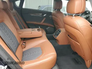 2017 Maserati Quattroporte z VIN ZAM56RRL0H1199204, wystawiony jako Copart lot #60826134 z przebiegiem 45 765 mil mil oraz Szkoda całkowita • Salvage title. Historia ofert i sprzedaży dostępna na DreamBid. Obrazek 10.